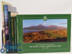 6x Hardback Golf History Books - The Evolution of the Links at The Royal County Down Golf Club
