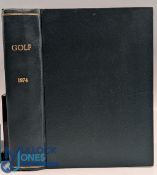1974 Golf International Magazines - January to December a complete year - a couple of articles/