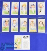 1981 Dutton Beers Team of Sporting Hero Cards, a set of 12 cards. G