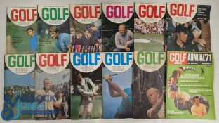 1970 Golf World Monthly magazines (12) a complete run - again published nearly 50 years ago