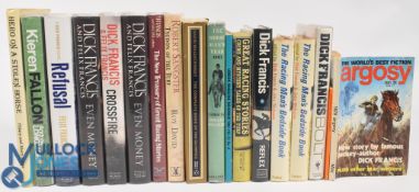 Eighteen Books mostly related to Equine - Argosy May 1970, Dick Francis Racing Classics 1995, Dick