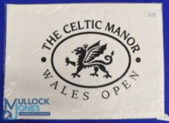 Wales Open Golf Championship Pin Flags - played at The Celtic Manor from 2000-2014