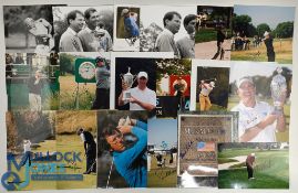 35x Golf Photographs mainly of American players: personally obtained, with some images unique - to