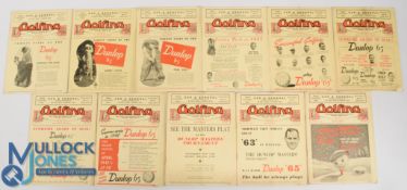 1948 Golfer Golf Monthly Magazines, 11 issues, missing October, full of golf articles and adverts (