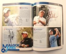 Autographs - multi-signed 2011 Open Golf Championship Programme Royal St George's - signatures in