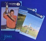 Interesting 2004 Open Golf Championship Signed Programme and Draw sheets (3) -signed by Mark Roe