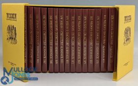 Boxed set of Wisden Cricketers' Almanacks 1864-1878, limited edition (1000) facsimile set issued