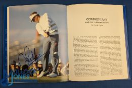 1985 Official Royal St Georges Open Golf Championship Annual Signed by the winner Sandy Lyle - the
