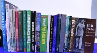 Selection of Cricket Books: to include One Hundred Lord's Tests, World Cricket, Cricket Fact &
