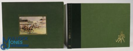 Peter Biegel's Racing Pictures Hardback Book in Slipcase (VG)