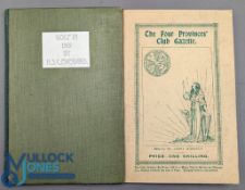 1925 The Four Provinces Golf Club Gazette Ireland, and rebound, Golf in 1901 H S C Everard, from the