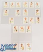 Set of 20x Leading 'American Golfers' Trade Cards - published by Imperial Publishing Ltd London 1990