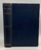 History of Curling 1890 John Kerr, Jubilee Volume of the R.C.C.C hardback book with writing on