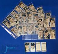 1935 Ardath Cricket Golf and Tennis Celebrities Cigarette cards - a full set of 50 cards. G