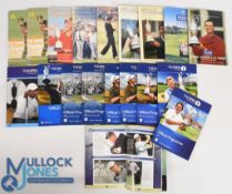 Selection of Open Golf Championship Programmes from 1981 onwards such as '81 x2, '82, '84, '85, '88,