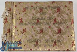 1920-1960 Dave Thomas Professional Golfer and Course Architect Scrap Album - a family album with