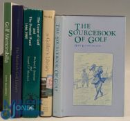 Golf Collectors Books and Reference Books, to include the Sourcebook of Golf - Don Kennington