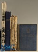 Period mixed sports books and publications: to include a 1936 Olympic Games cigarette card album