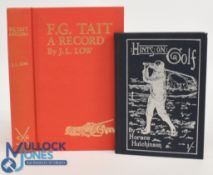 The Classics of Golf Edition Books - Hints on the Game of Golf Horace G Hutchinson 1987, and F G