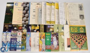 Collection of Cricket, other sporting and concert programmes and scorecards including Hores