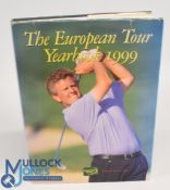 1999 Official European Tour Year Signed Ltd Edition 11th Year Book - signed by 18 players mostly