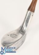 Rare c1890s The Malvern Patent aluminium small head bulger driver - stamped 'PG' to the heel of