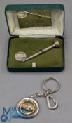Royal Birkdale 1983 Open Golf Championship Commemorative Sterling Silver Golfing Set Sponsored by