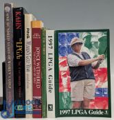 Women's LPGA Golf Books, to include 1997 LPGA Guide, Golf for Women - Enid Wilson 1964, Joyce
