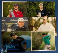 Collection of European and International PGA Golf Tour Winners colour press size photographs (6)