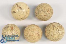 5x Cork practice golf balls - seldom seen