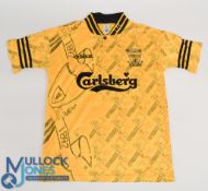 Liverpool FC Football Shirt 1993-1996 3rd Kit #23 Fowler Size Small Adidas (G)