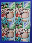 1995 Merlin Rugby Sticker Albums (4): Lovely items, all four from that RWC year, two complete and
