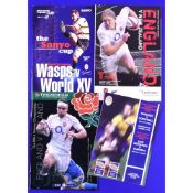 1997-2009 English Interest Rugby Programmes/Ticket (4): County Championship Finals, 1998, Cheshire v