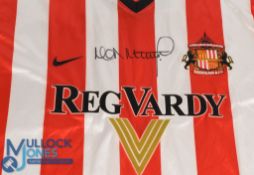 Sunderland FC Home Football Shirt 2000-2002 #4 Hutchison Size XL Nike Reg Vardy (G) with an