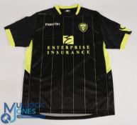 Leeds United FC Away Football Shirt 2011-2012 Size XL Macron Enterprise Insurance (G)