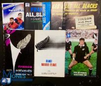 1964-2016 New Zealand in France Rugby Programmes (8): Lovely issues from the Paris tests of 1964,