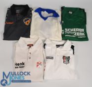 Five Overseas Football Shirts - C.D Burriana Size XXL, SV Fortschritt Grobharthau Size Large, SG