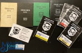 1965-2022 Cross Keys Rugby Membership Cards/Fixtures (9): From the old-style booklets to the