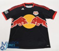 Red Bull New York FC Away Football Shirt 2011 #14 Henry Size XL Adidas, some bobbles