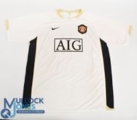 Manchester United FC Away Football Shirt 2006-2008 Size XL Nike AIG (G)