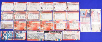 Liverpool match tickets to include 1999/200 FA Cup Blackburn Rovers, 2000/2001 Chelsea (
