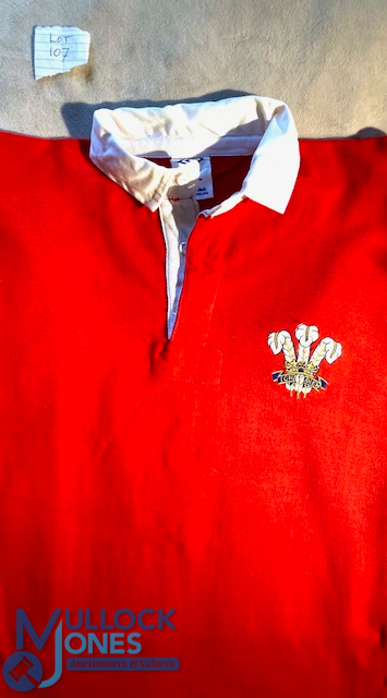 1988 Jonathan Davies Match Prepared/Worn(?) Wales Rugby Jersey: In splendid condition, the dual code