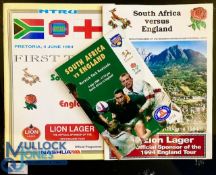 1994 England in S Africa Test Rugby Programmes (3): Issues from both tests of the 94 tour and the