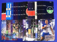 1969 on Mostly Scotland Home Rugby Programmes (c.35): 15 v Wales, 5 v England, 4 v Ireland, 2 v