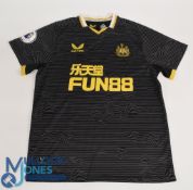 Newcastle United FC Football Shirt 2021-2022 3rd Kit #10 Saint-Maximin Premier League Patches Size