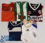 Five Overseas Football Shirts - Tus Saxonia Size YXXL, TSV AU in der Hallertau Size Medium,