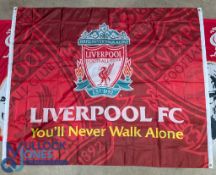 Three Liverpool Football Club Flag/Banners various sizes (G)