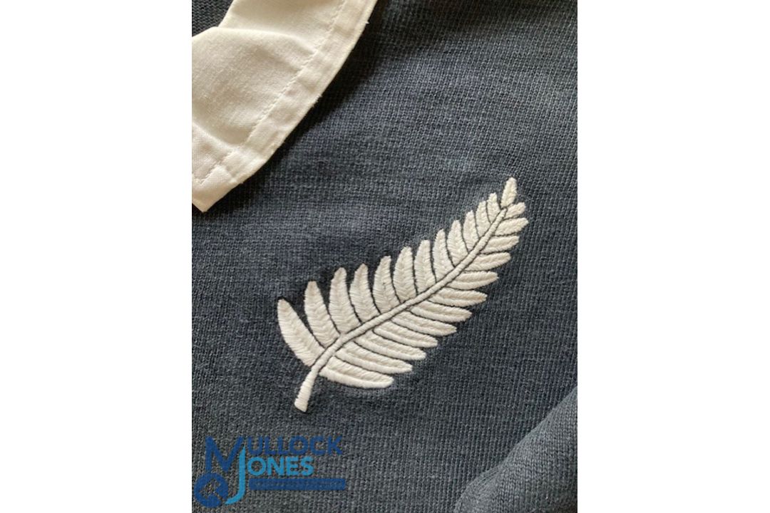 1970s NZ All Blacks Match Prepared/Worn(?) Rugby Jersey: Best informed suggestion is that this - Image 2 of 4