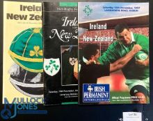 1978, 1989 & 1997 Ireland v New Zealand Rugby Programmes (3): 20 years and three Lansdowne Road
