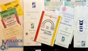 Scarce RWC 1987-1995 Superb 'Insider's' Rugby Collection (Qty): Beautifully curated selection with